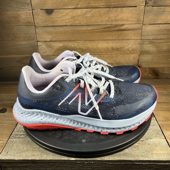 New Balance Womens Size 11B Dynasoft Nitrel V5 Blue Running Shoes Lace Up - Picture 1 of 10